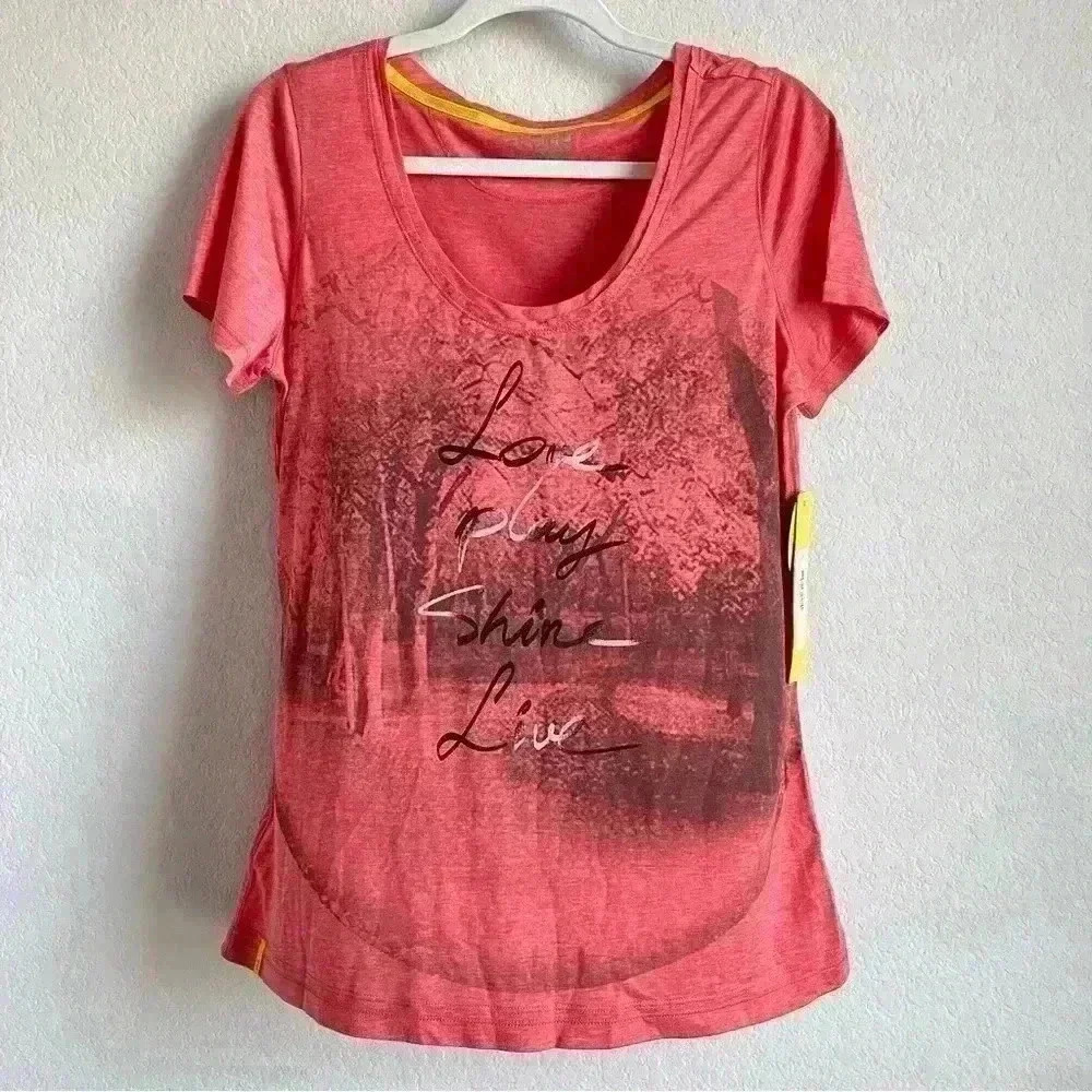 Lole Women’s XL Starburst Love Play Shine Live Tee NWT‎